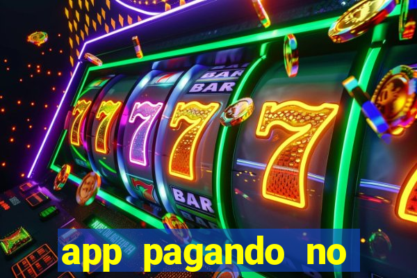 app pagando no cadastro via pix